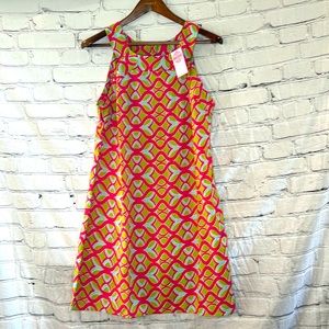 Buckhead Betties Pink Green Sleeveless Dress Size X-Large Brand New W/Tags